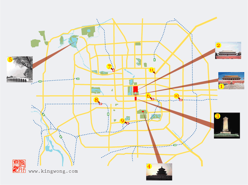 еͼ map of Beijing city