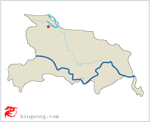 Location of Wudangshan in Hubei
