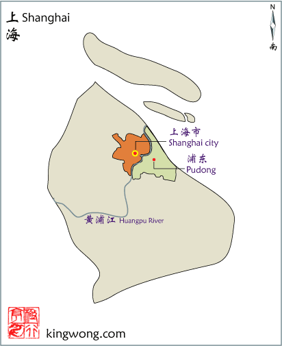 Ϻͼ map of Shanghai