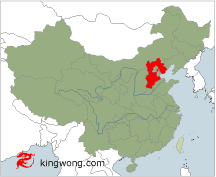 河北地图 image map of China page