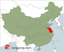 江苏地图 image map of China page