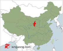 宁夏地图 image map of China page