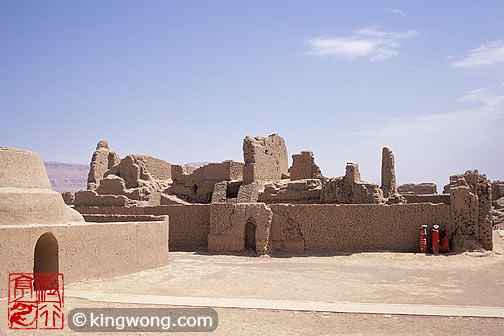 ߲ʳ Gaochang Ruins - adobe structure