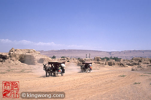 ߲ʳ - ¿ Gaochang Ruins - Donkey Cart